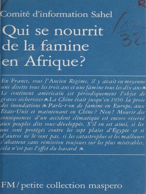 cover image of Qui se nourrit de la famine en Afrique ?